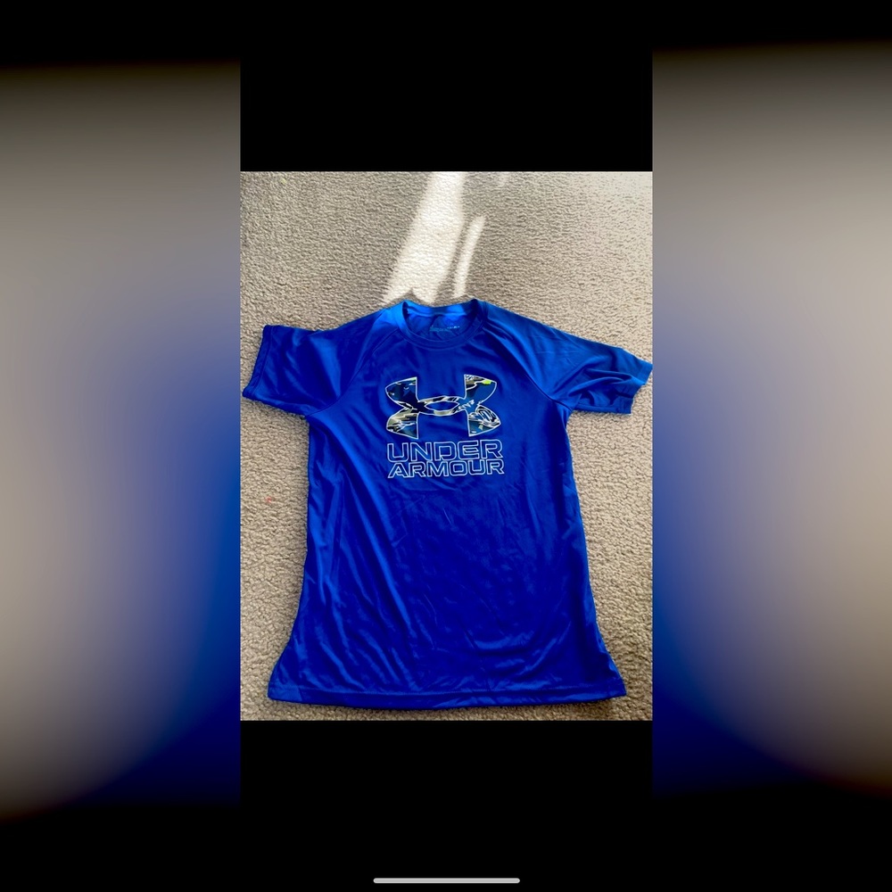Under Armour Cobalt Blue Graphic Tee